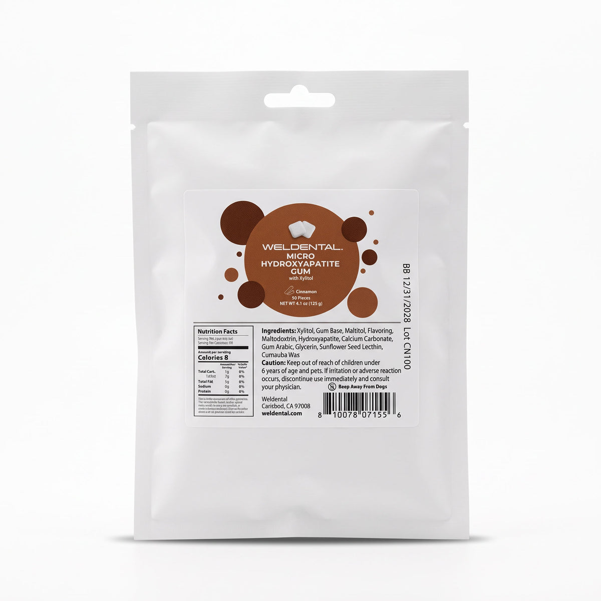 Micro Hydroxyapatite Gum with Xylitol Refill