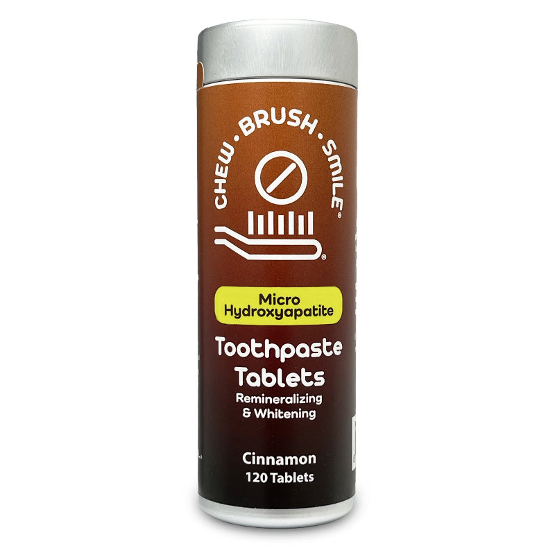 Chew Brush Smile Toothpaste Tablets with Micro Hydroxyapatite