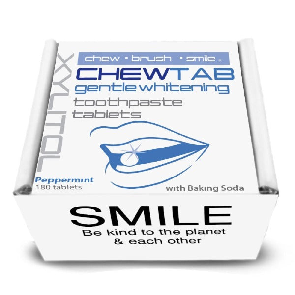 gentle whitening toothpaste tablets peppermint