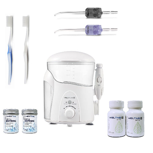 welflos water flosser with infuser tip