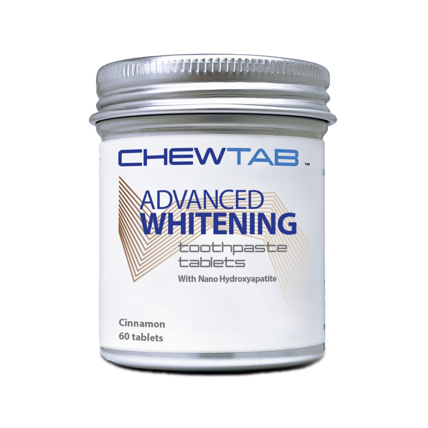 cinnamon advanced whitening toothpaste tablets bottle