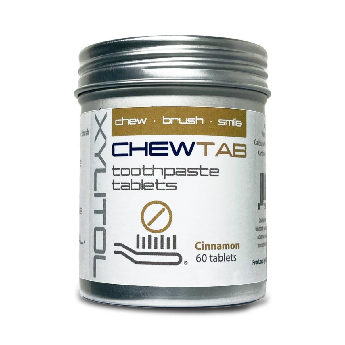 CHEWTAB 60 Count Refillable Bottle, 10 Version Choices - WHOLESALE