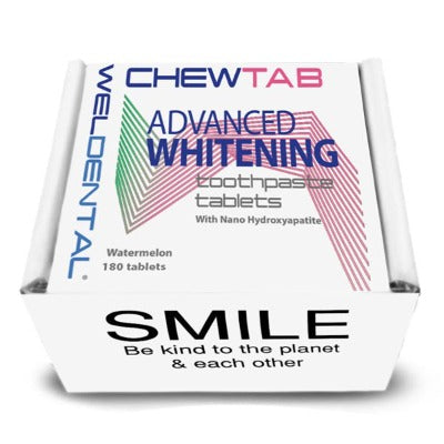 Weldental Chewtab Advanced Whitening NHAP Toothpaste Tablets Refill