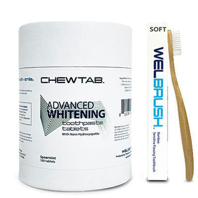Weldental Chewtab Advanced Whitening NHAP Toothpaste Tablets Refill
