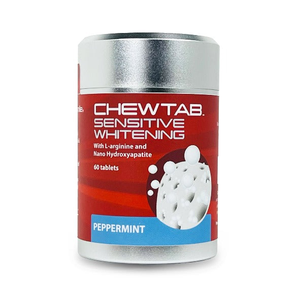 chewtab sensitive toothpaste tablets peppermint