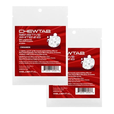 Chewtab Sensitive Whitening NHAP Toothpaste Tablets