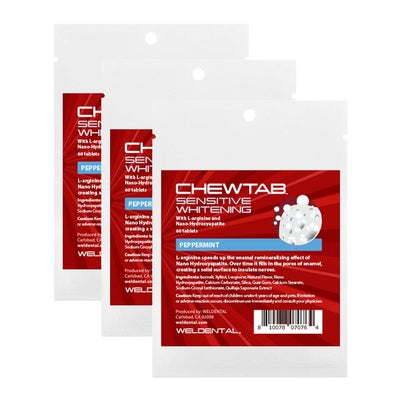 Chewtab Sensitive Whitening NHAP Toothpaste Tablets