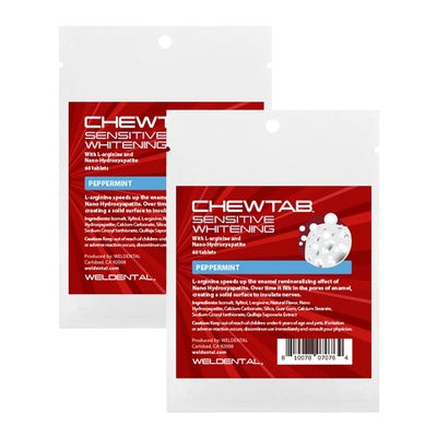 Chewtab Sensitive Whitening NHAP Toothpaste Tablets