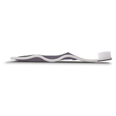 SoFresh AntiBacterial Flossing Toothbrush Grey White