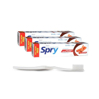 Spry toothpaste cinnamon