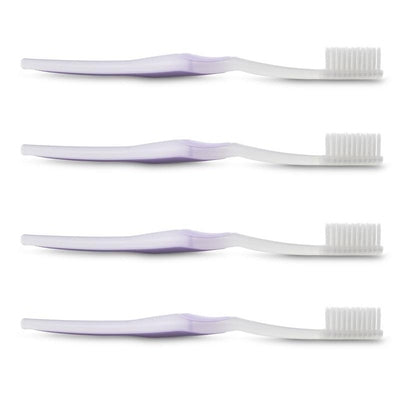 purple toothbrush pack