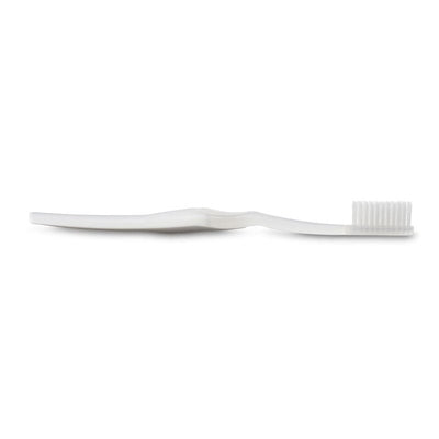 gray flossing toothbrush