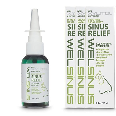 xylitol sinus spray 3 pack