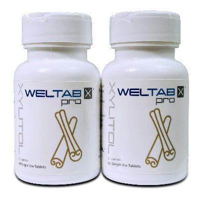 weltab water flosser tablets cinnamon two pack