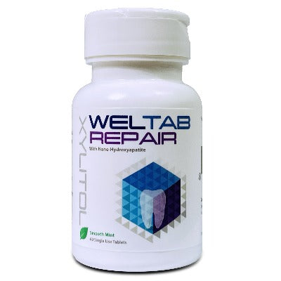 weltab repair water flosser tablets with nanohydroxyapatite
