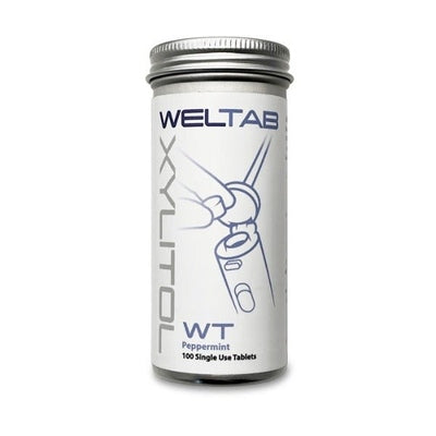 weltab wt waterpik compatible water flosser tablets in aluminum container peppermint 100 count