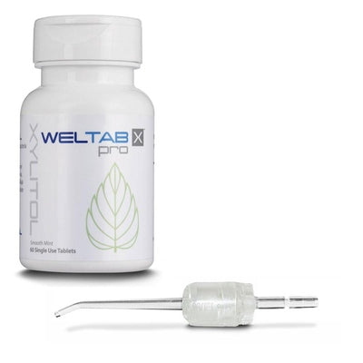 Weltip Compatible H2Ofloss Tip + Weltab Water Flosser Tablets