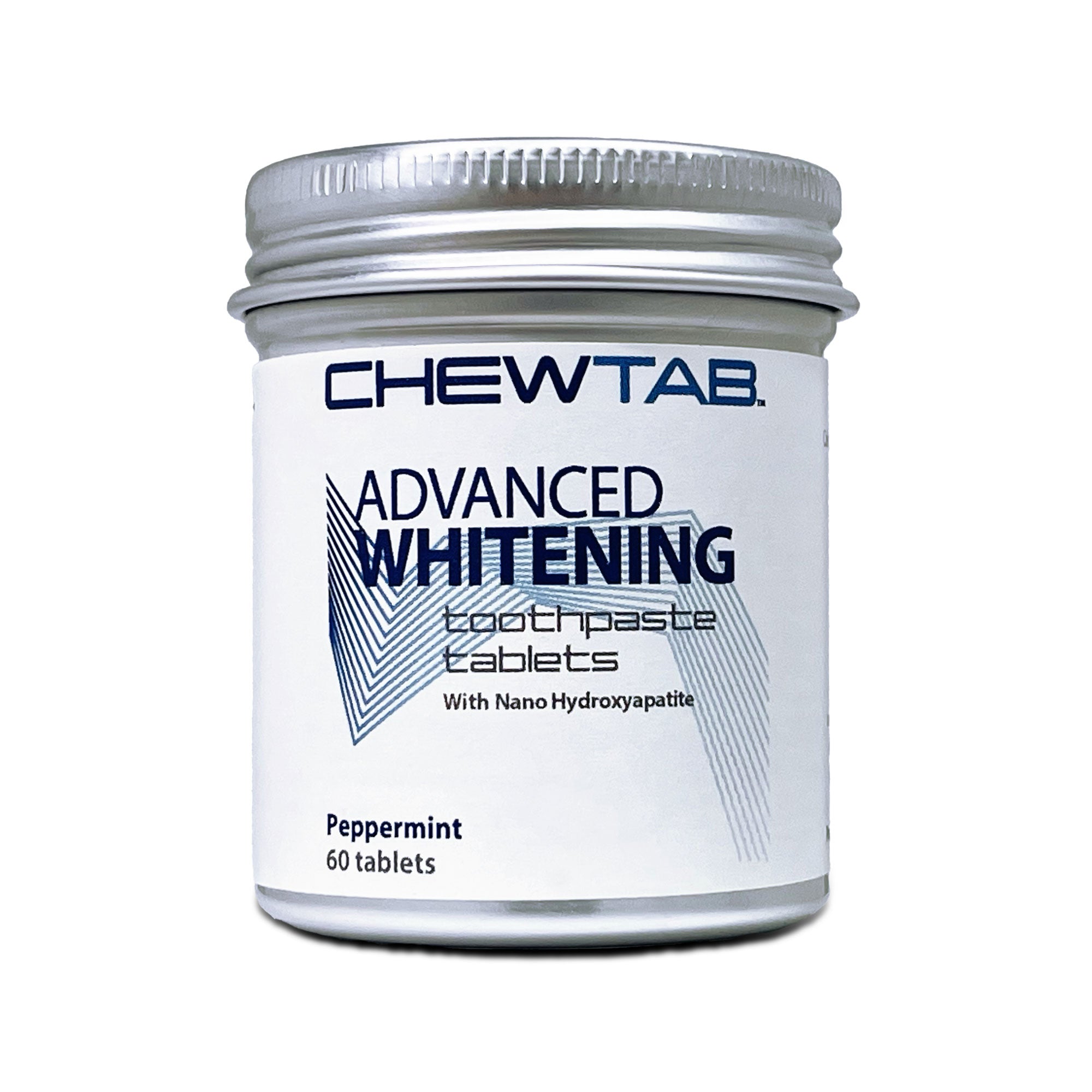 whitening toothpaste tablets nanohydroxyapatite in aluminum bottle peppermint flavor 