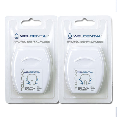 xylitol floss 2 pack